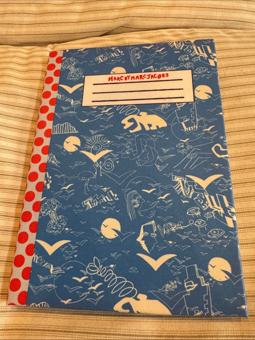 Marc by Marc Jacobs hard cover notebook style iPad tablet case
